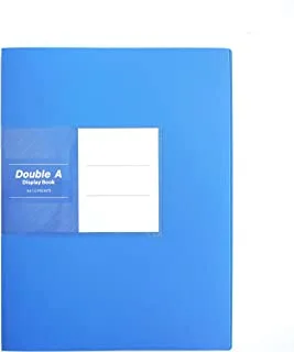 DOUBLE A Display Book 30 Pockets Blue, CH06208