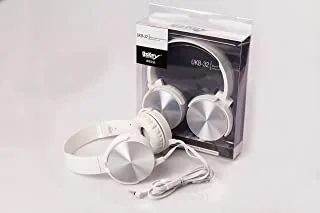 سماعات للهاتف المحمول ، سماعات قابلة للطي مع جهير قوي ستيريو قابل للطي وخالي من التشابك 3.5 ملم جاك سلكي وسلك فوق الأذن مع ميكروفون S32