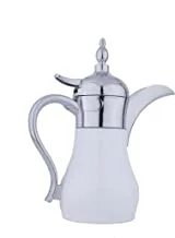 Al Saif BRAND VACCUM FLASK SIZE:0.5L (COLOR : BODY WHITE OTHER PARTS CHROME)