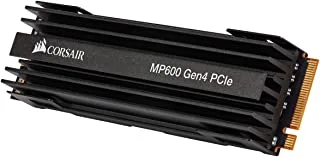 Corsair Force Mp600 500Gb Nvme Pcie Gen4 X4 M.2 SSD, Black, CSSD-F500Gbmp600