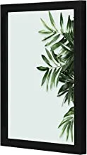 Lowha LWHPWVP4B-299 Green Tree Wall Art Wooden Frame Black Color 23X33Cm By Lowha