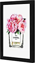 LOWHA chanel paris Wall art wooden frame Black color 23x33cm By LOWHA