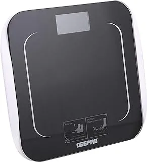 GEEPAS DIGITAL PERSONAL SCALE WITH HIGH PRECISION STRAIN GAUGE SENSOR SYSTEM GBS4219