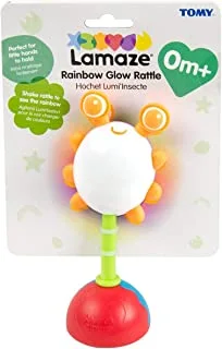 Tomy Lamaze Rainbow Glow Rattle Toy for Kids - L27630