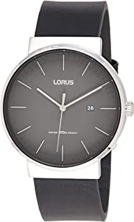 ساعة رجالية من Lorus Urban بسوار جلدي ، Rh983Kx9
