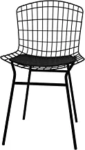 BRV Móveis Trama Chair, Black Chair and Seat, 81 cm x 48.5 cm x 56 cm, PC220201