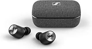 Sennheiser Momentum True Wireless 2 - Bluetooth earbuds with active noise cancellation, smart pause, customizable touch control and 28-hour battery life - Black (M3IETW2 Black)