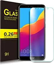 Premium Tempered Glass Screen Protector for Samsung A6 2018, Clear