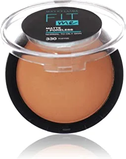 Maybelline New York Fit Me Matte and Poreless Powder, 330 Toffee