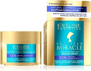 Eveline Egyptian Miracle Face, Body And Hair Rescue Cream, 40 ml