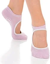 Great Soles Fma Gs006 Isabella Grip Sock Pilates Socks, Pink