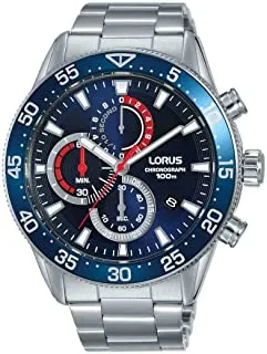 ساعة Lorus sport man للرجال أنالوج كوارتز بسوار ستانلس ستيل RM337FX9.5