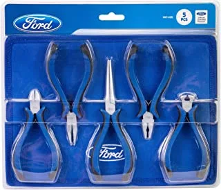 Ford Tools Heavy Duty Carbon Steel Mini Plier Set Of 5, 1 Piece