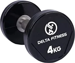 Delta Fitness New Polyurethane Dumbbell Set, 4 kg Capacity