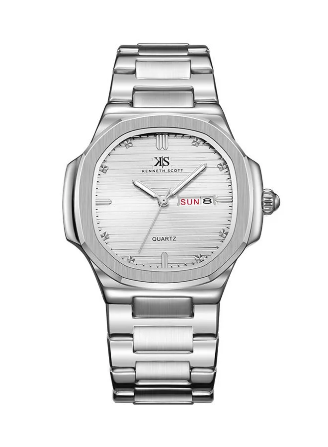 KENNETH SCOTT Stainless Steel Analog Wrist Watch K22034-SBSW