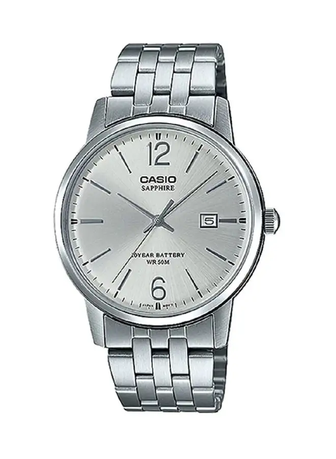 CASIO Stainless Steel Analog Wrist Watch MTS-110D-7AVDF