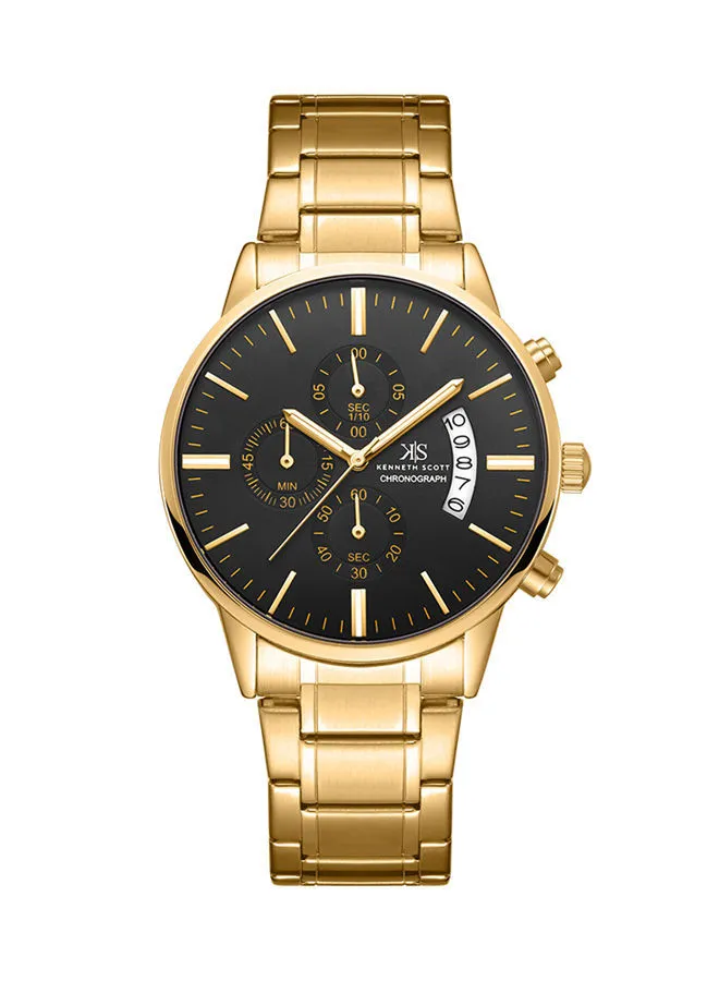KENNETH SCOTT Stainless Steel Chronograph Wrist Watch K22103-GBGB