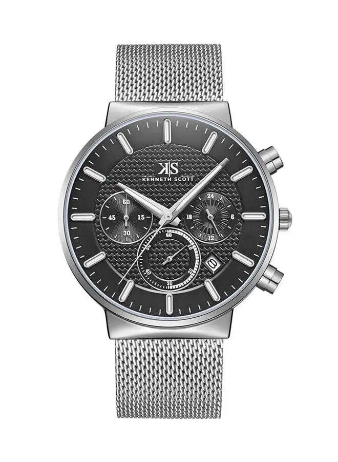 KENNETH SCOTT Stainless Steel Analog Wrist Watch K22133-SMSB