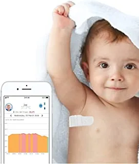 Tucky is smart a wearable thermometer and a position monitor Babies and Children