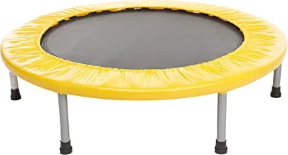 Funz Trampoline, Kids Outdoor Trampolines Jump Bed, Yellow, Size: 114 cm, Tm45
