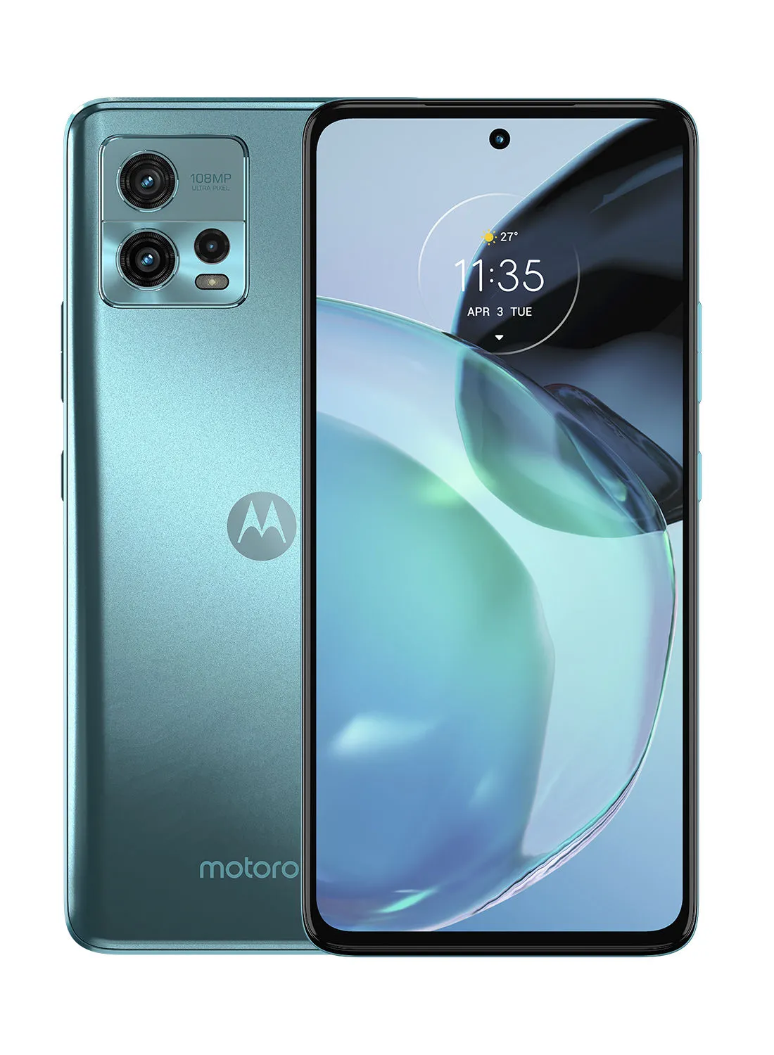 Motorola G72 Dual Sim Polar blue  8GB RAM 128GB ROM 4G LTE - Middle East Version
