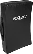 وسادة حواجز من Gosports مقاس 24 × 16 بوصة رائعة لفنون الدفاع عن النفس والتدريب الرياضي (كرة القدم ، كرة السلة ، الهوكي ، اللاكروس والمزيد) ، أسود
