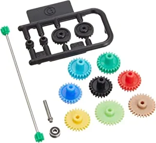 Mini 4WD GUP #456 Setting Gear Set (Gear Ratio 3.5/3.7/4/4.2/5:1, for Super II/VS/AR Chassis)