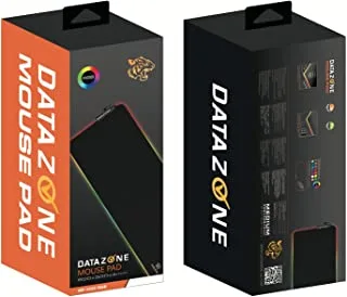 Datazone Gaming RGB Mouse Pad, Thickened Multi Size, Non-Slip Rubber Base, Smooth Keyboard and Mouse Pad for Computers MP-1035