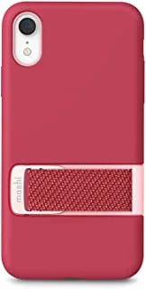 Moshi Capto Slim Case with MultiStrap for iPhone XR 6.1 - Protective Back Cover - Wireless charging compatible Mobile CoverPink