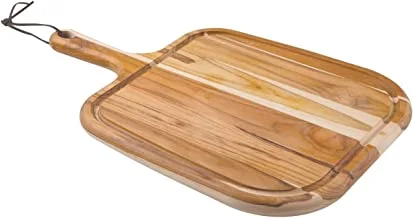 Tramontina Provence 40x27cm Teak Wood Steak Board with Handle with Mineral Oil Finish