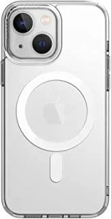 Uniq Hybrid Magclick Charging Lifepro Xtreme AF Case for iPhone 14, Dovefrost Clear