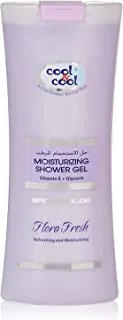 Cool & cool glow & glow moisturizing body shower gel floral fresh, 400 ml