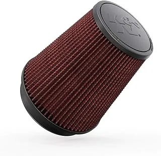 K&N Universal Clamp-On Air Intake Filter: High Performance, Premium, Washable, Replacement Air Filter: Flange Diameter: 5 In, Filter Height: 7 In, Flange Length: 1 In, Shape: Round Tapered, RU-2800