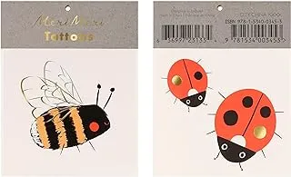 Meri Meri Small Bee and Ladybird Tattoos, 2-Pack