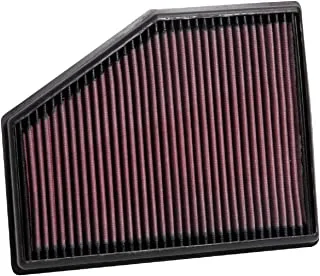 K&N Engine Air Filter: Increase Power & Acceleration, Washable, Replacement Car Air Filter: Compatible with 2015-2020 BMW (740i 518d, 520d & i, 525d, 530d, 530e, 530i, 540D, 540i, 620d, 630d) 33-3079