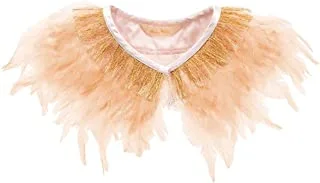 Meri Meri Peach Feather Collar