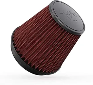K&N Universal Clamp-On Air Intake Filter: High Performance, Premium, Washable, Replacement Air Filter: Flange Diameter: 6 In, Filter Height: 6.5 In, Flange Length: 1 In, Shape: Round Tapered, RF-1042