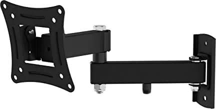Swift Mount SWIFT140-AP Multi-Position TV Wall Mount for TVs up to 32-inch, Black, 7 x 6.6 x 2.3 inches