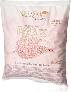 Skin System Hard Wax Beans Pink Color 1000g