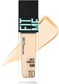 Maybelline New York Fit Me Matte & Poreless Foundation 16H Oil Control with SPF 22-110