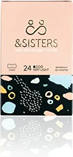 &Sisters Organic Cotton Everyday Liners (24 pack)