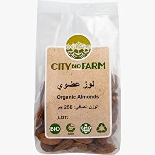 CITY BIO FARM ALMONDS 250g -Organic