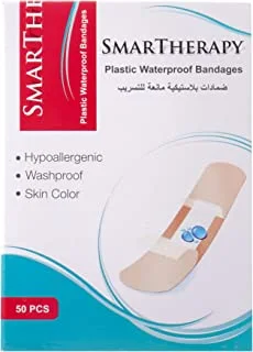 Smart Therapy Plastic Band, One Size, 50 Pieces
