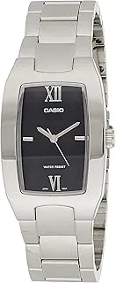 Casio Men'sBlack Dial Stainless Steel Band Watch [MTP-1165A-1C2DF]