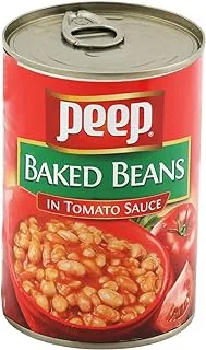 Peep Baked Beans In T/Sauce E/Open 400 Gm