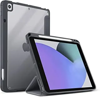 حقيبة مضادة للميكروبات من نوع UNIQ لجهاز iPad 10.2 (الجيل التاسع - 2021) - رمادي فحمي