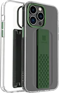 Levelo Graphia iPhone 14 Pro IMD Clear Case - Green