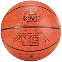 كرة السلة من Peak Q151080 Culture Series ، بني