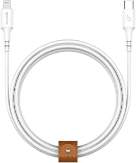 Blupebble PowerFlow USB-C to Lightning Cable 1.2 Meter - White
