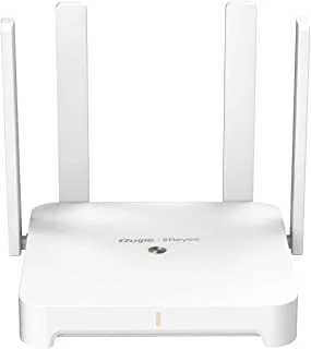 راوتر Reyee 1800Mbps Wi-Fi 6 ثنائي النطاق Gigabit Mesh Router ، أبيض